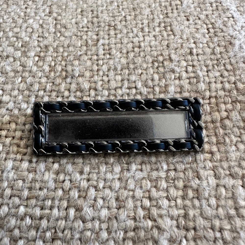 NEW Authentic Chanel Uniform Name Tag
Brooch